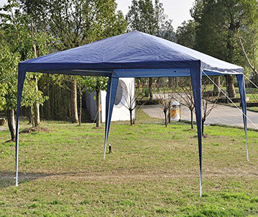10'x10' Outdoor Canopy Party Wedding Tent Garden Gazebo Pavilion Cater Events (Blue)