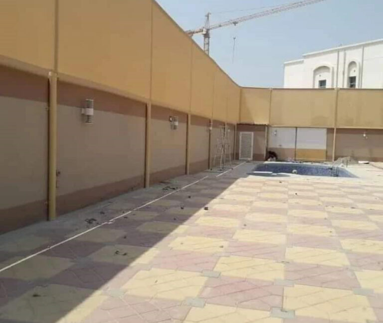 Boundary Wall - Gulf Tentshade & Tarpualins