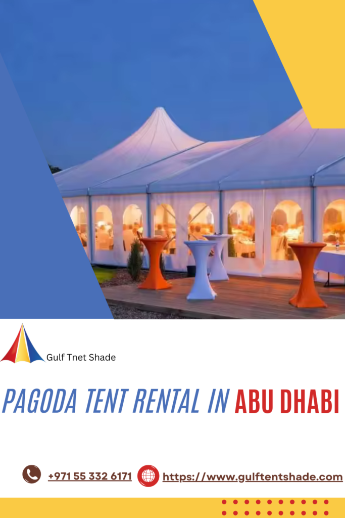 Where Every Event is a Masterpiece Pagoda Tent Rental in Abu Dhabi