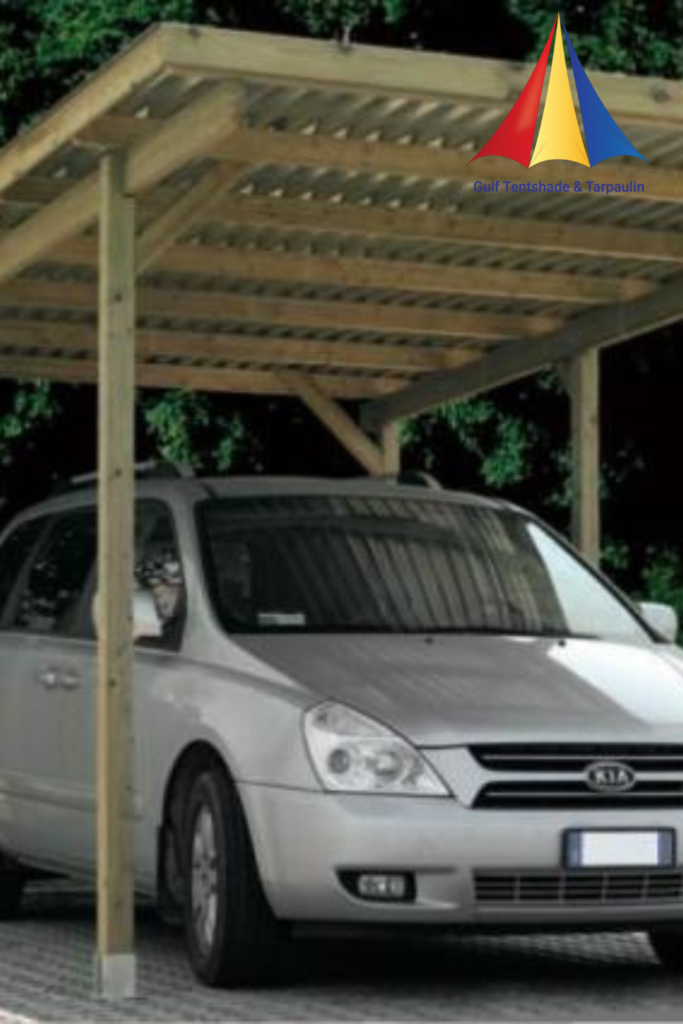 Affordable Wooden Car Parking Shades for Stylish Outdoor Protection