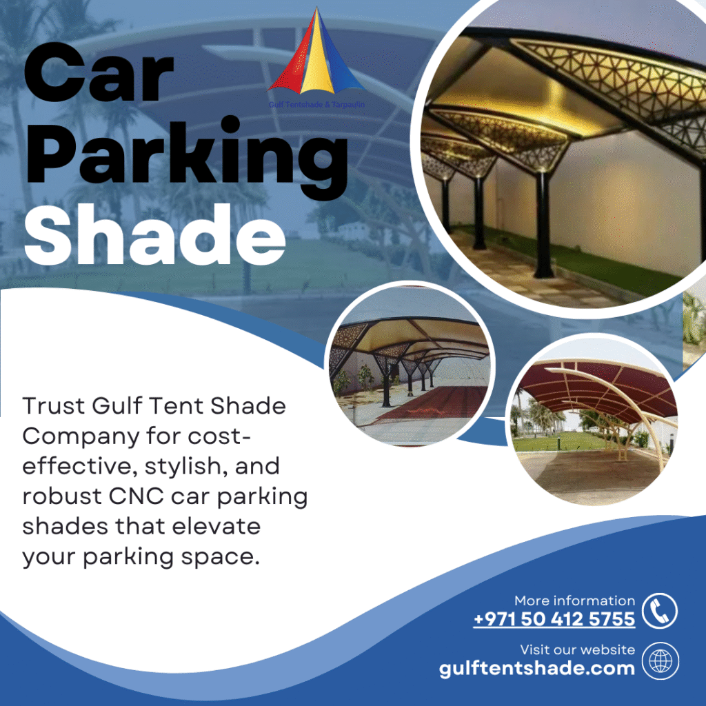 CNC Design Car Parking Shade