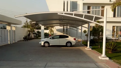 Affordable Pyramid Parking Shade Installation Abu Dhabi