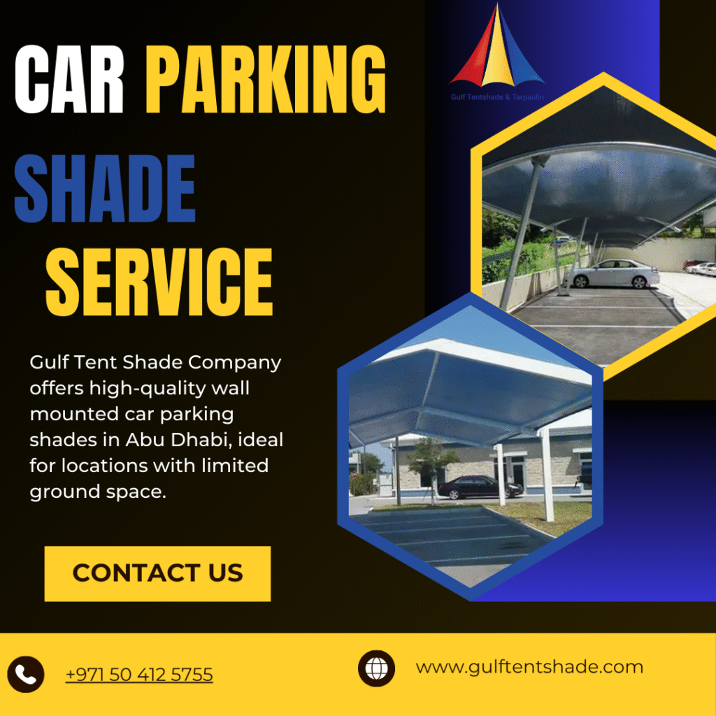 Wall Mounted Car Parking Shade