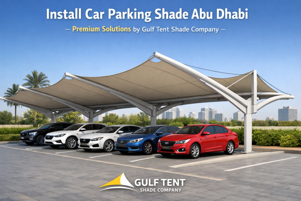 Install Car Parking Shade