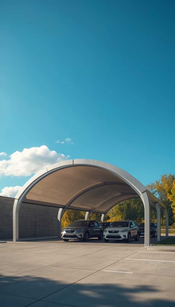 Arch Parking Shade